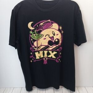 Kirby Bartender Cocktail Mix Graphic Tee